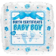 Load image into Gallery viewer, Birth Certificate Balloons
