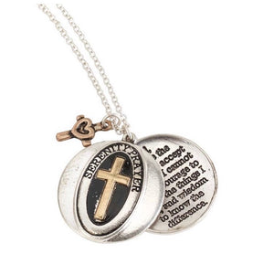 Serenity Prayer Necklace