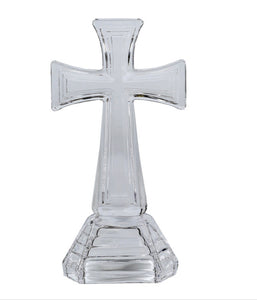 Cut Glass Standing Cross